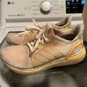 Adidas ultra boost, light orange